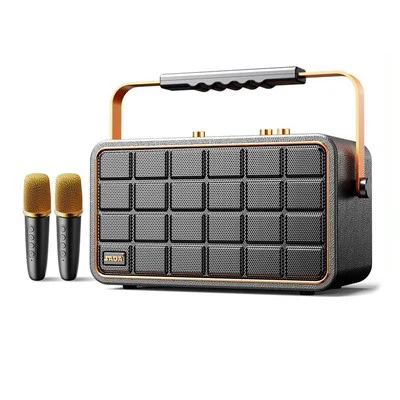 Pi bon oratè pòtab ak mikwofòn